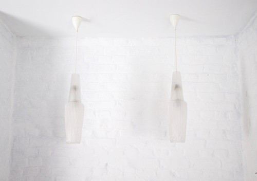 “Pisa” pendant lights, A. F. Gangkofner
