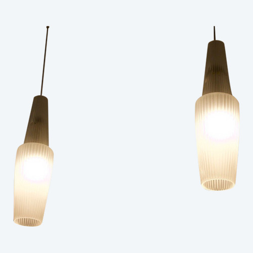 “Pisa” pendant lights, A. F. Gangkofner