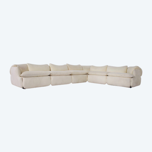 Saporiti Alberto Rosselli Modulares Sofa.