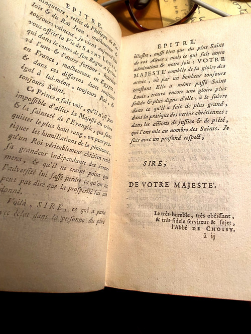 History of France under the Reigns of St Louis, Phil. of Valois, of King Jean of Ch. V 1 & of Ch. VI, by Choisy 17500