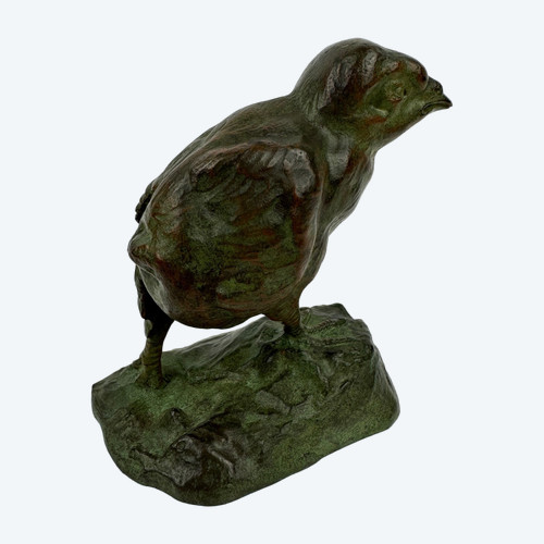 Piccolo animale in bronzo di Charles Gremion, XIX secolo