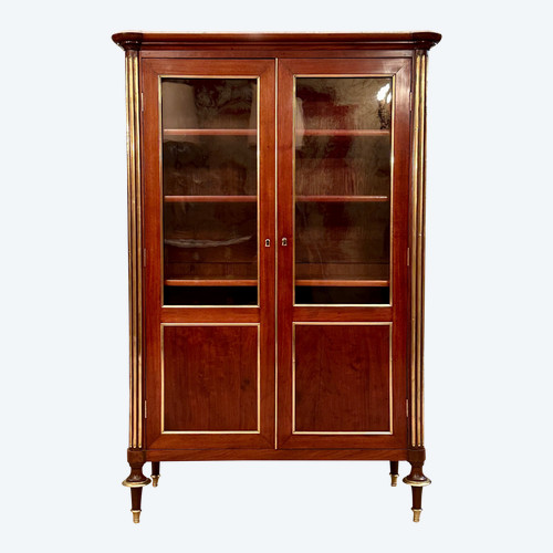 Louis XVI Period Mahogany Library Display Case Circa 1780
