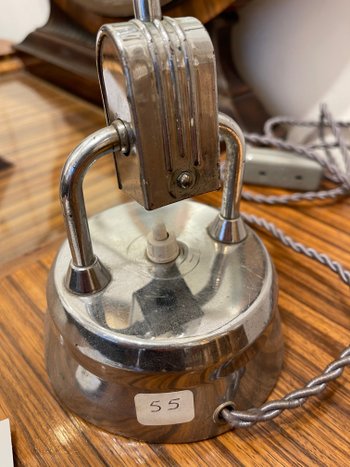 Attributed to Charlotte PERRIAND (1903 - 1999), desk lamp, circa 1950