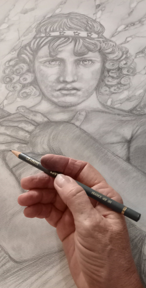 Ange de Monteverde/dessin