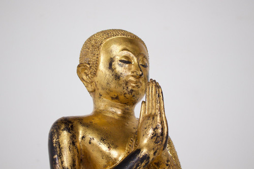 Adoring Moggallana In Bronze.