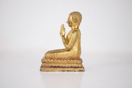 Adoring Moggallana In Bronze.