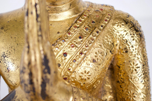 Adoring Moggallana In Bronze.