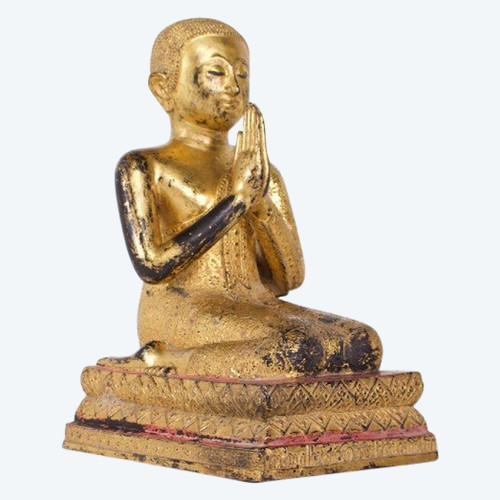 Adoring Moggallana In Bronze.