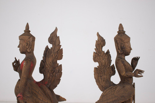 Coppia Birmania, Kinnara e Kinnari