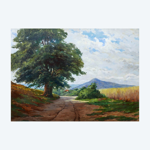 Georges DUHAIN, Paysage en Bresse