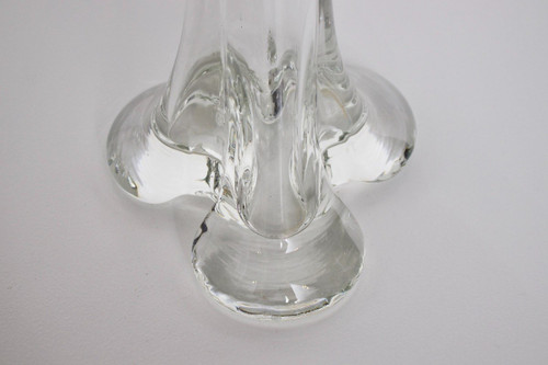 Grand Vase Soliflore En Cristal.