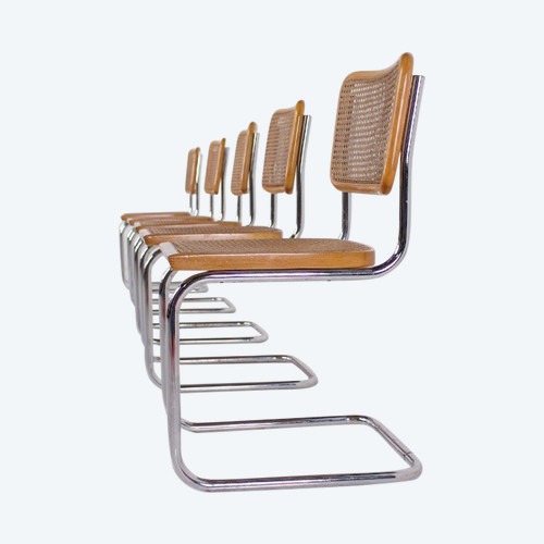 5 Breuer “cesca” Style Chairs