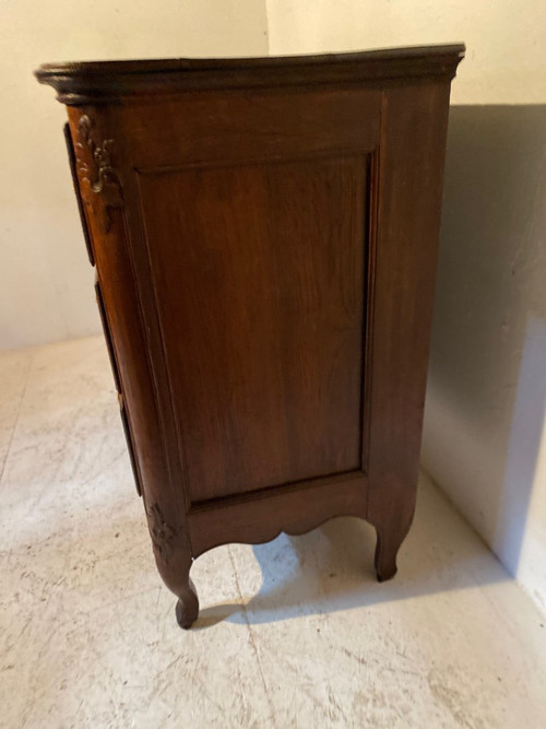 Commode Louis XV Fin18e Chêne Liégeoise ( prix spécial actuellement sur simple demande)