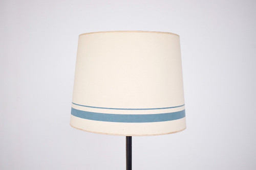 Leather Covered Floor Lamp, K & L Belysning Sweden.