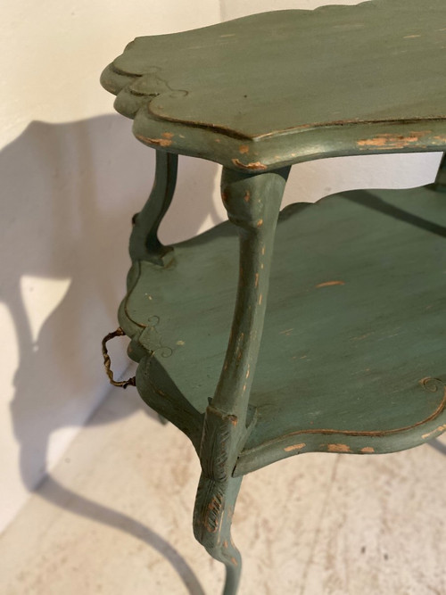 Louis XV Tea Table Year 1900 Scandinavian Patina (special price currently on request)