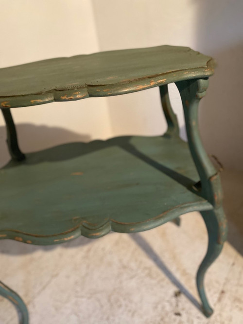 Louis XV Tea Table Year 1900 Scandinavian Patina (special price currently on request)