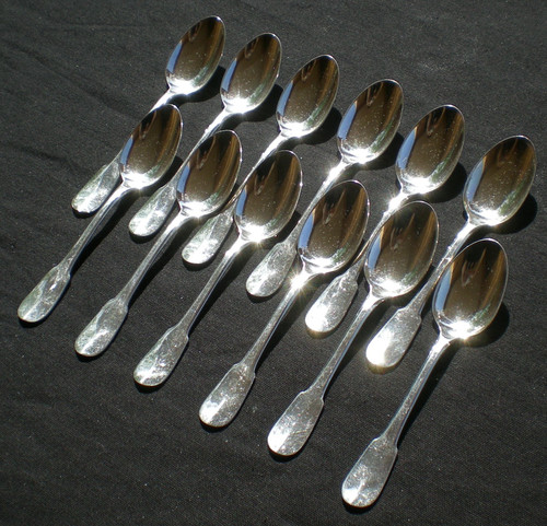 Cutlery model "CLUNY" in silver metal Christofle goldsmith (101 pieces)