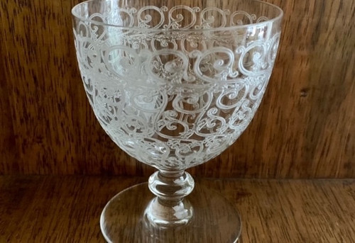 8 bicchieri in cristallo Baccarat