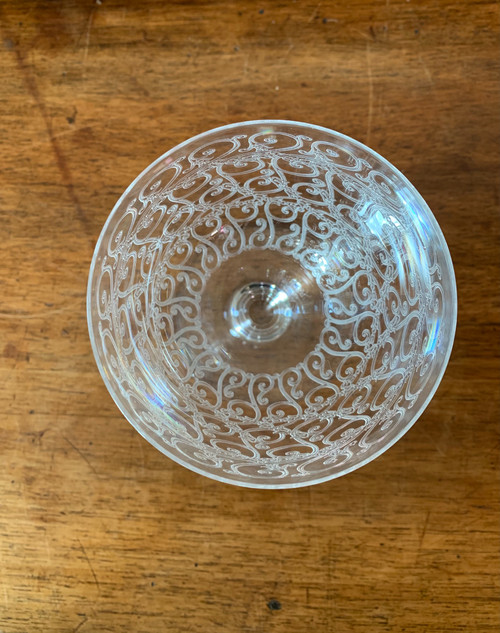 8 bicchieri in cristallo Baccarat