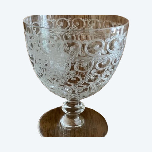 8 bicchieri in cristallo Baccarat