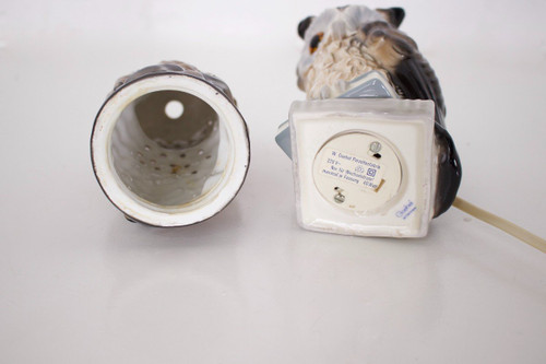 Lampade profumate Gufi in porcellana Goebel Germania