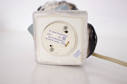 Lampade profumate Gufi in porcellana Goebel Germania