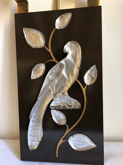 Pair of Parrot Sconces From Maison Baguès