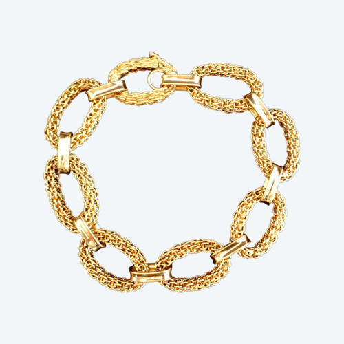 Armband aus 18 Karat Gelbgold, Gay Frères.