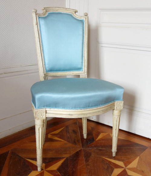Pair Of Louis XVI Period Cabriolet Chairs