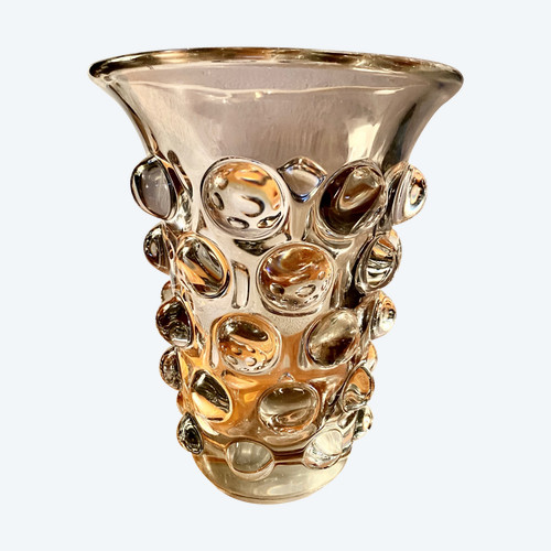 Bamako vase signed R Lalique