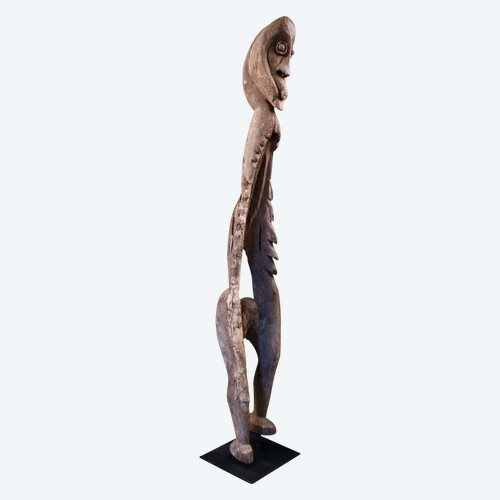Yipwon cult figure, sculpture, tribal art, Papua New Guinea, Oceanian art, Oceania