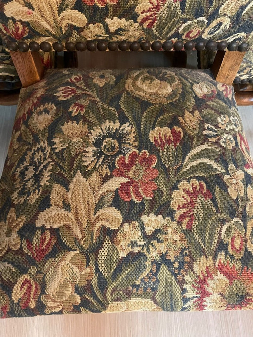 Ensemble De 6 Chaises Louis XIV Os De Moutons Datant Du  19 E Siècle ( prix spécial sur demande )