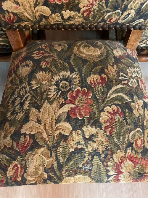 Ensemble De 6 Chaises Louis XIV Os De Moutons Datant Du  19 E Siècle ( prix spécial sur demande )