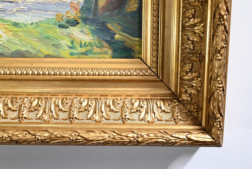 Peinture à l’Huile sur Toile – Fin XIXe
