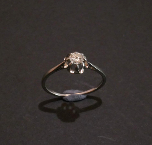 Diamond Solitaire, Platinum Setting.