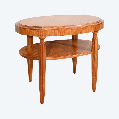 Petite Table en Acajou Clair, Art Déco – 1930