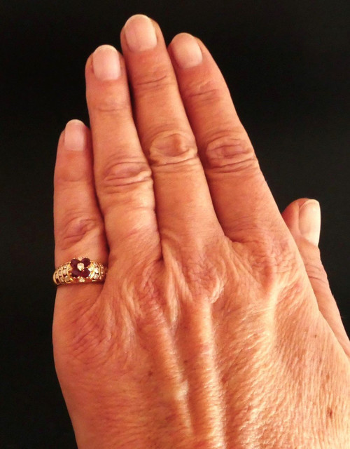 Ruby and Diamond Ring.