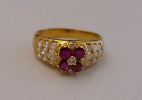 Ruby and Diamond Ring.