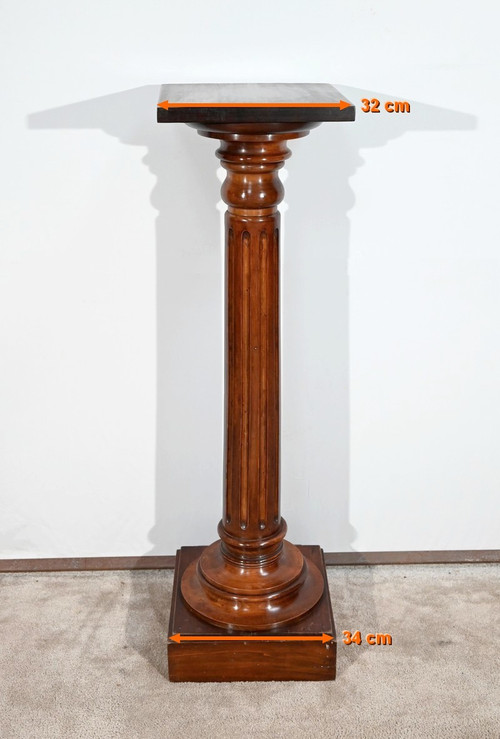 Solid Beech Column, Louis XVI style – 1900