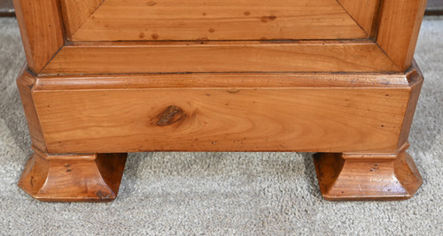 Table de Chevet en Merisier et Frêne – Fin XIXe
