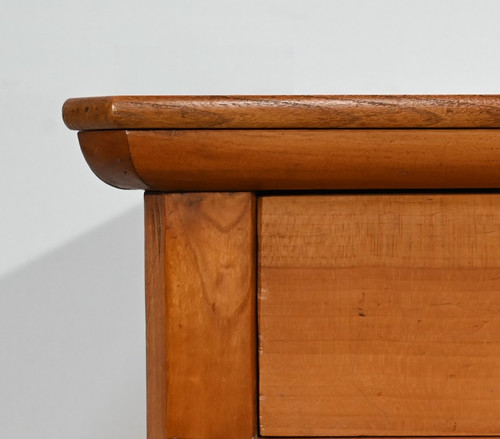 Table de Chevet en Merisier et Frêne – Fin XIXe