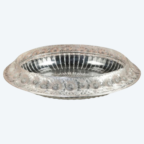 René Lalique “Daisy” Cup In Molded Crystal