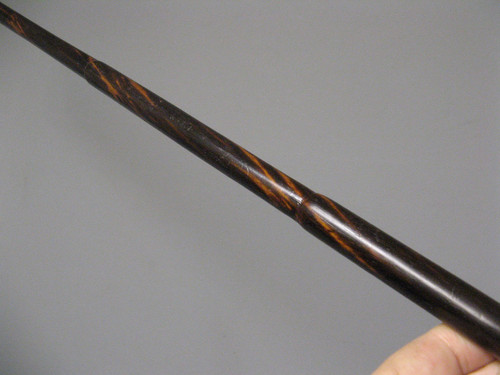 19th Century Horn Pommel Rifle Cane.