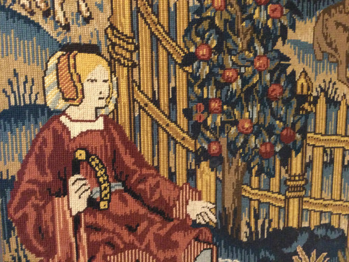 Großer Wandteppich „Die Weinlese“