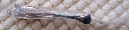 Pretty sugar tongs in silver metal model Pompadour goldsmith Christofle (new in closed blister)