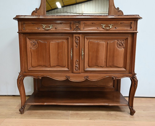 Buffet Desserte en Noyer, style Louis XV – Début XXe