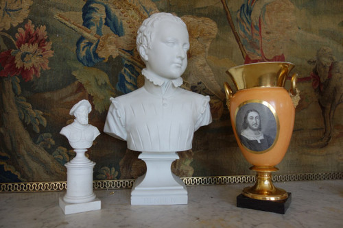 Große Empire-Ziervase aus Pariser Porzellan – François Premier
