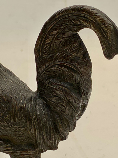 Bronzo animale - Il Gallo