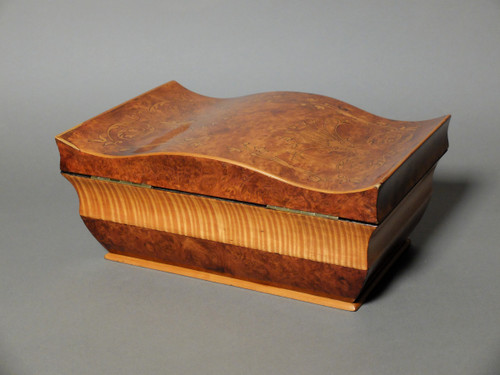 Coffret Charles X en marqueterie