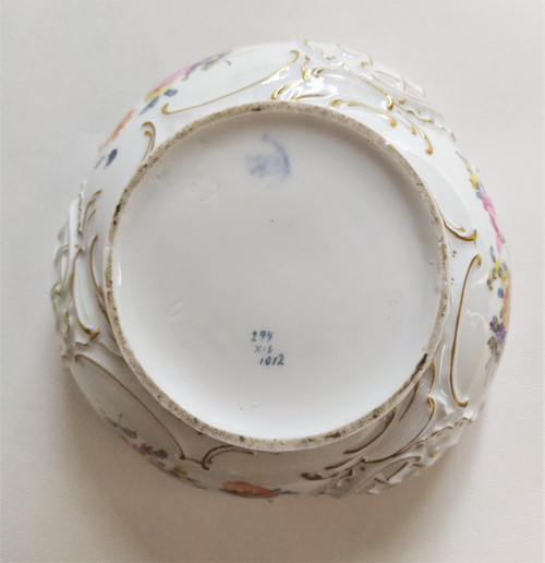 Carl Schumann Porcelain Jewelry Box Hand Painted 